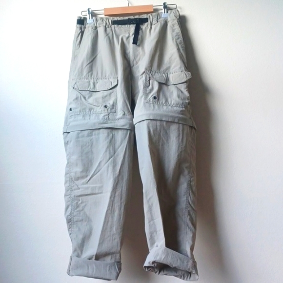 REI Pants & Jumpsuits Rei Khaki Beige Cargo Convertible Hiking